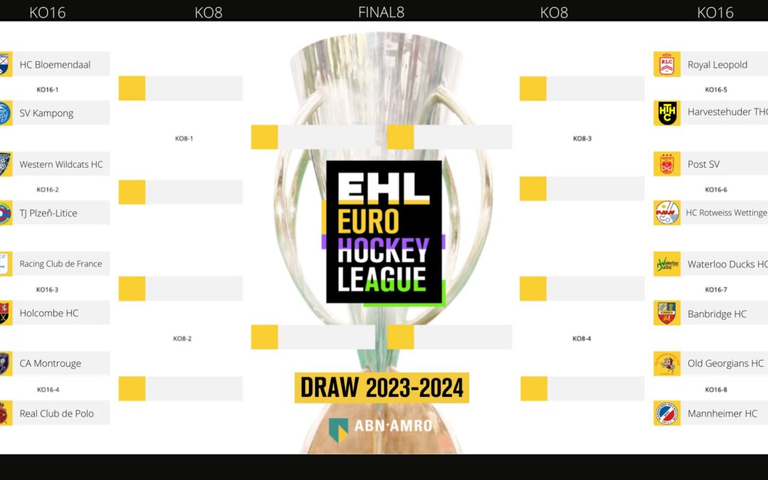 Holcombe Men to face Racing Club de France in Euro Hockey League KO16