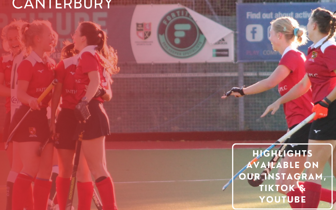 Highlights | W1s 7-1 Canterbury (Vitality Division One South, 11th November, 2023)