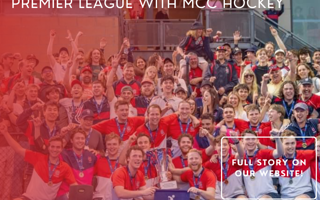 Alex Moen wins Game Clothing Premier Division with MCC Hockey