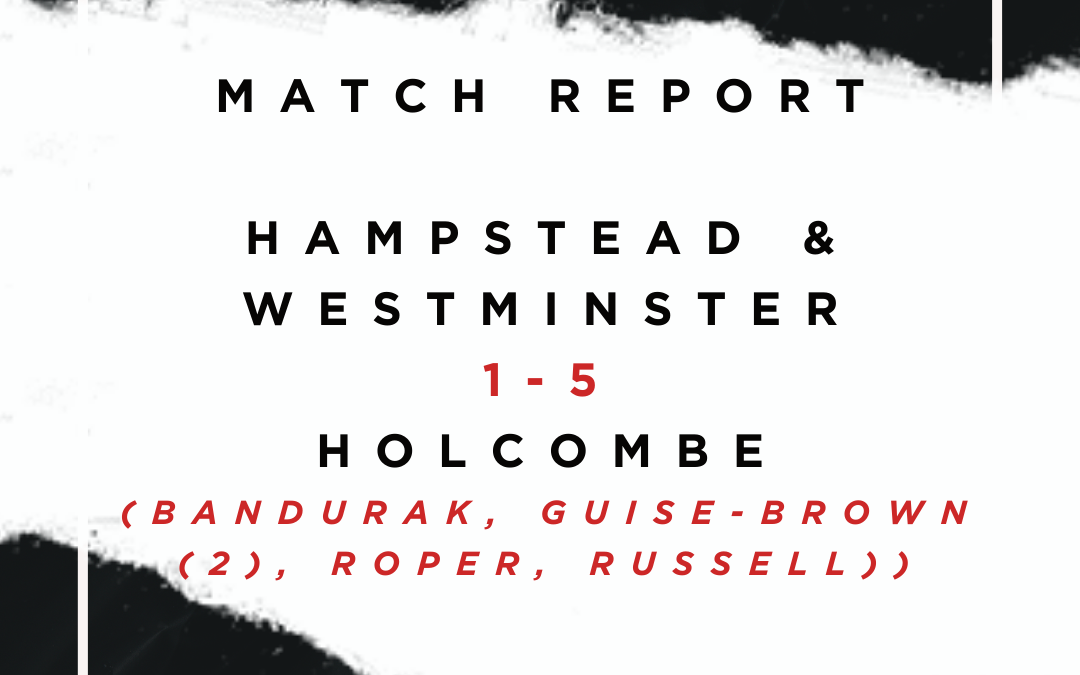 Match report – Hampstead & Westminster 1-5 M1s (Premier Division, 18th November,  2023)