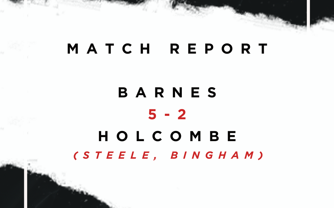 Match report – Barnes 5-2 W1s (Vitality Division One South, 18th November, 2023)