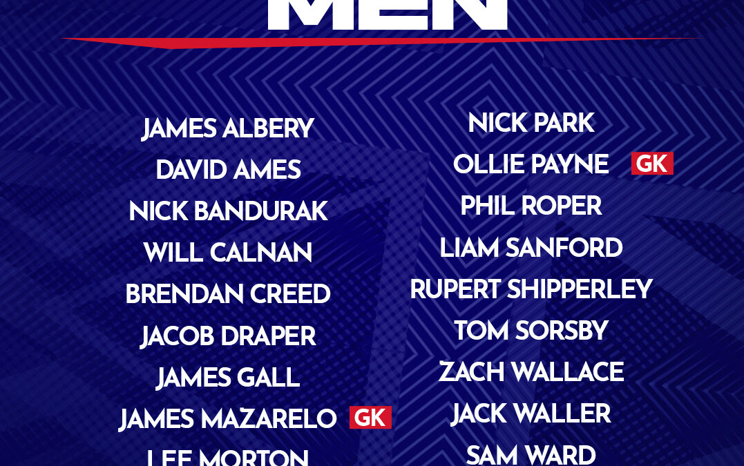 Four Holcombe men selected in Great Britain squad for Olympic Qualifiers