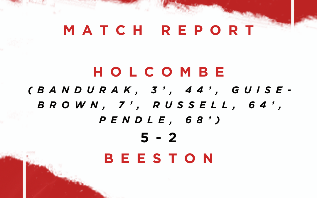 Match report – M1s 5-2 Beeston (Premier Division Phase Three Pool A, 23rd March, 2023)