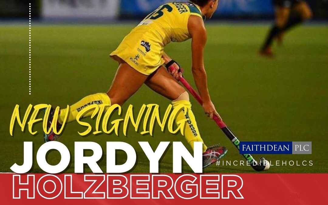 Australian international Jordyn Holzberger signs for Holcombe