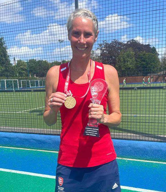 Jennie Hoyte & England over-50s win Four Nations