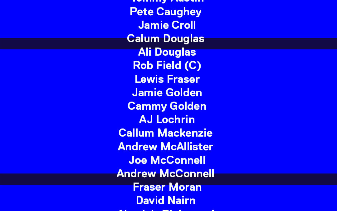 Holcombe’s Rob Field set to captain Scotland in matches against Poland & Czechia