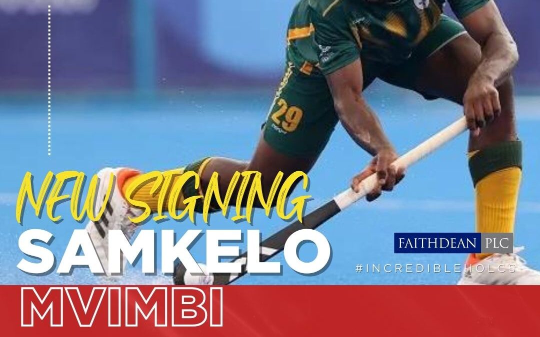 Holcombe announce signing of double-Olympian Samkelo Mvimbi