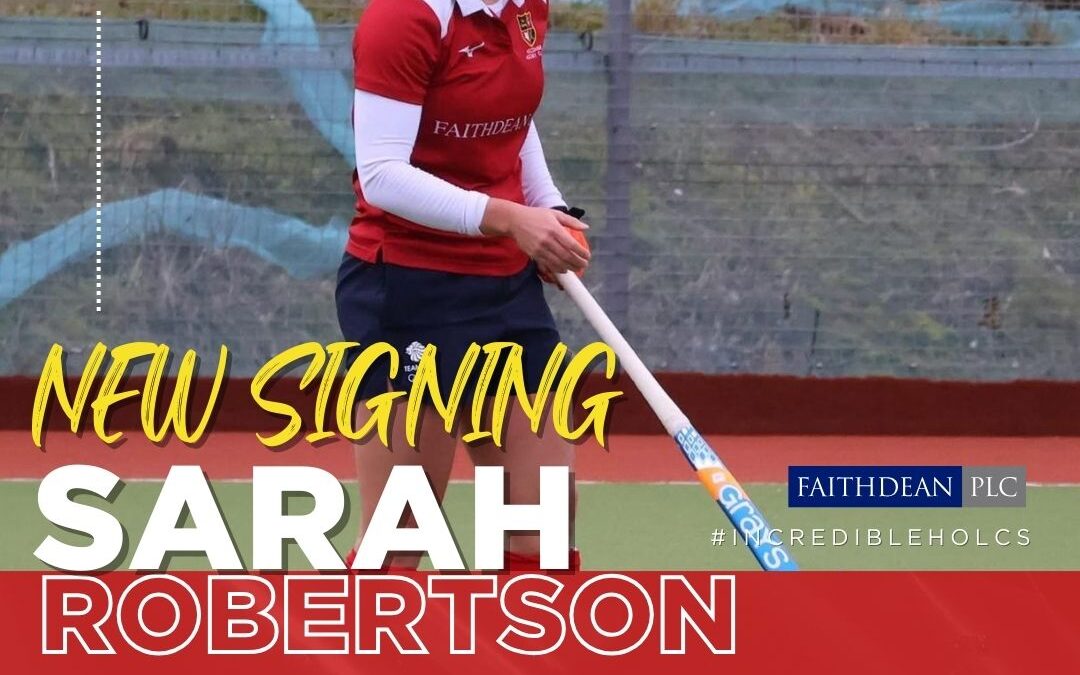 Holcombe Hockey Club confirm re-signing of double Great Britain Olympian Sarah Robertson