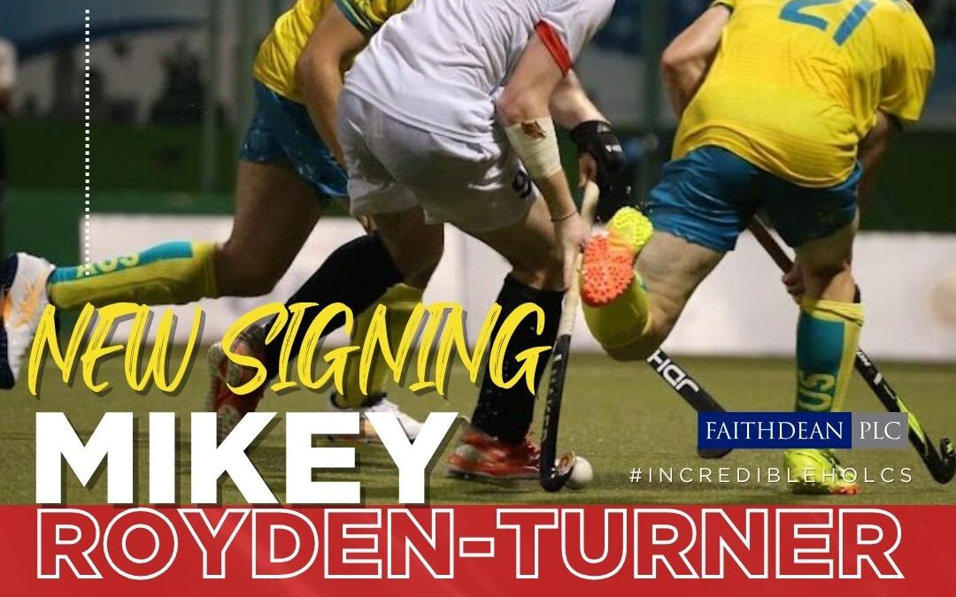 Holcombe Hockey Club confirm signing of Great Britain Elite Development Programme’s Mikey Royden-Turner
