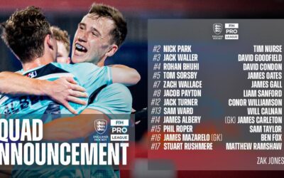 Three Holcs selected in England’s latest FIH Pro League squad